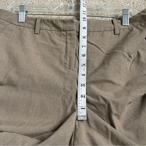 Halogen Nordstrom Taylor Fit Tan Suiting Pants Career Women’s Size 12P 12 Petite - Picture 6 of 8